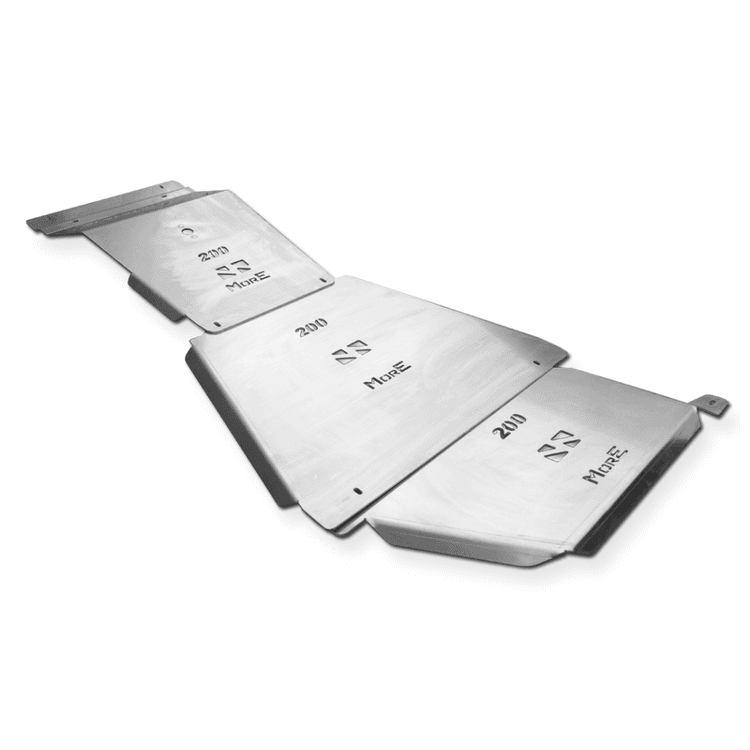 Aluminium hasplåt kit MorE 4x4 Toyota Land Cruiser 200 series 2007-2021