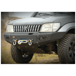 Aluminium hasplåt kit for MOZ012 stötfångare MorE 4x4 Gasoline LWB Toyota Prado 90 series 1996-2002 - 3