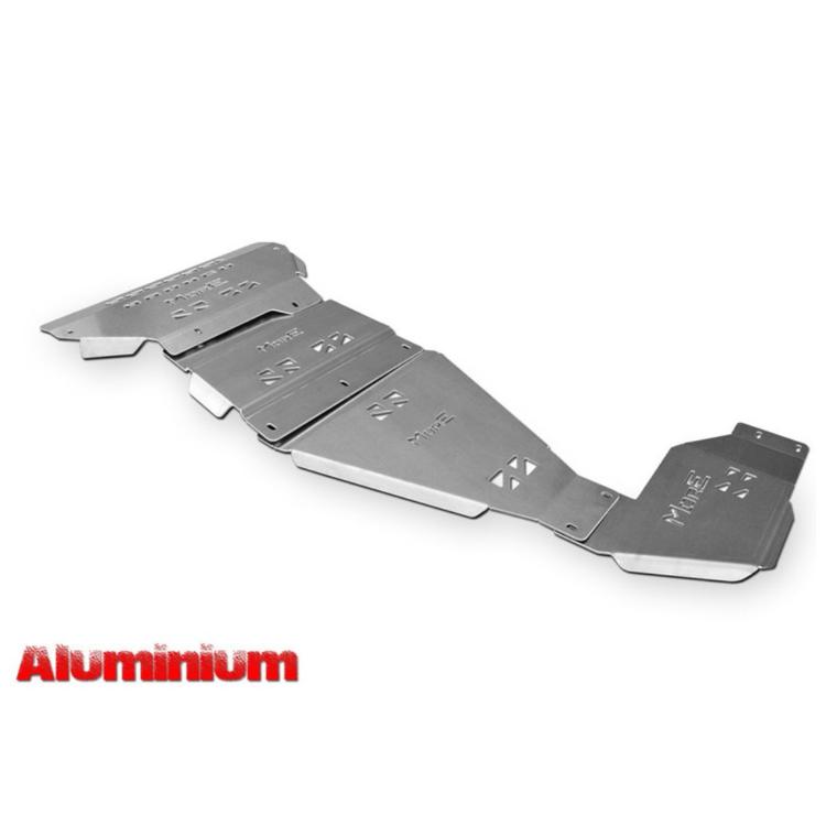 Aluminium hasplåt kit to factory steel modular främre stötfångare MorE 4x4 Ford New Bronco 2-dörrars 2021-nu, Ford New Bronco 4-dörrars 2021-nu