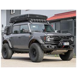Aluminium hasplåt kit to factory steel modular främre stötfångare MorE 4x4 Ford New Bronco 2-dörrars 2021-nu, Ford New Bronco 4-dörrars 2021-nu - 4