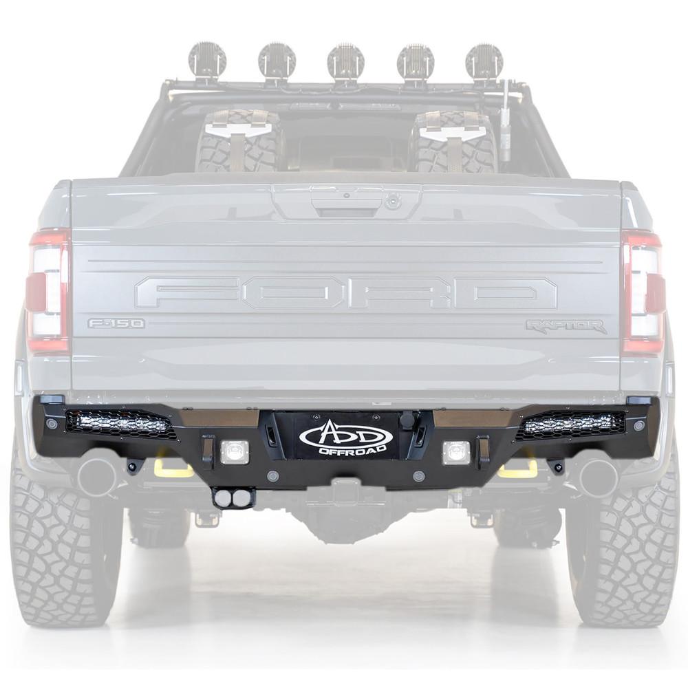 Bakre stötfångare i stål Addictive Desert Designs Honeybadger Ford F150 Raptor 2021-2023