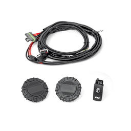 Fast monterad luftkompressor med dubbla motorer 12V universal