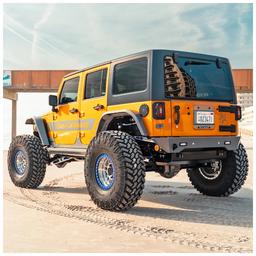 Bakre aluminium stötfångare Savvy Offroad Krawler Lite Jeep Wrangler JK 4-dörrars 2007-2018, Jeep Wrangler JK 2-dörrars 2007-2018 - 4