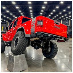 Bakre aluminium stötfångare Savvy Offroad Krawler Lite Jeep Wrangler JK 4-dörrars 2007-2018, Jeep Wrangler JK 2-dörrars 2007-2018 - 2