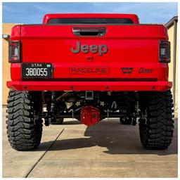Bakre aluminium stötfångare Savvy Offroad Krawler Lite Jeep Wrangler JK 4-dörrars 2007-2018, Jeep Wrangler JK 2-dörrars 2007-2018 - 3