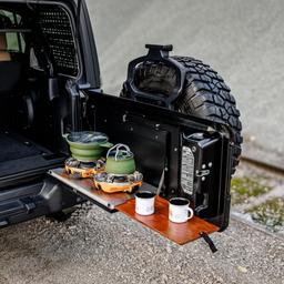 Nedfällbart bakluckebord BISON GEAR Wrangler JK 4-dörrars 2007-2018 - 12