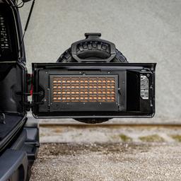 Nedfällbart bakluckebord BISON GEAR Wrangler JK 4-dörrars 2007-2018 - 2