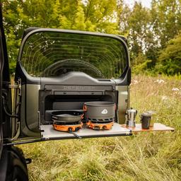 Nedfällbart bakluckebord BISON GEAR Defender L663 2019–> - 7