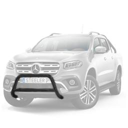 Frontbåge med tvärstag svart Steeler Mercedes X-Class 2017-2020