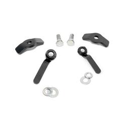 Bakre spiralfjäder clamp sats Rough Country för Jeep Wrangler JK 2-dörrars 2007-2018 m.fl.
