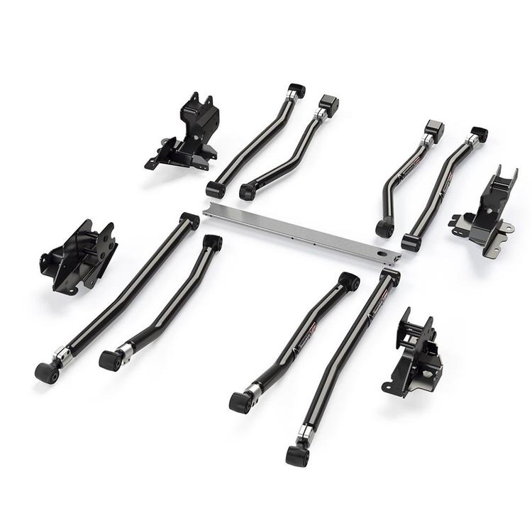 Justerbar lång länkarmssats TeraFlex Alpine IR för höjning 3-6" för Jeep Wrangler JL 4-dörrars 2018-