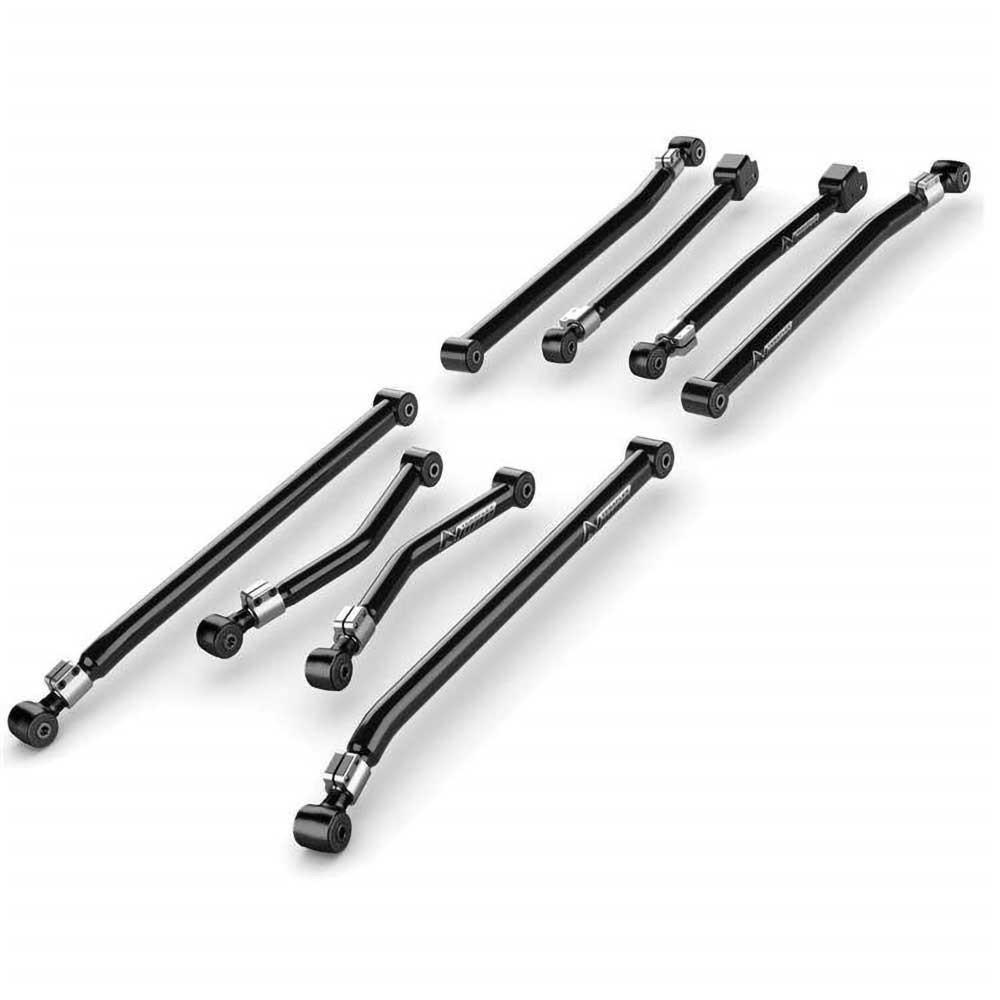 Justerbar lång länkarmssats TeraFlex Alpine för höjning 3-6" för Jeep Wrangler JK 2-dörrars 2007-2018 m.fl.