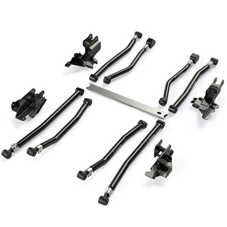 Justerbar lång länkarmssats TeraFlex Alpine för höjning 3-6" för Jeep Wrangler JL 4-dörrars 2018-