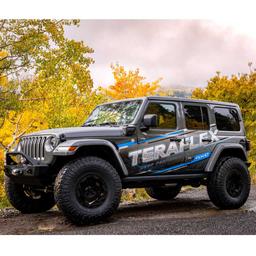 Justerbar lång länkarmssats TeraFlex Alpine för höjning 3-6" för Jeep Wrangler JL 2-dörrars 2018- - 4