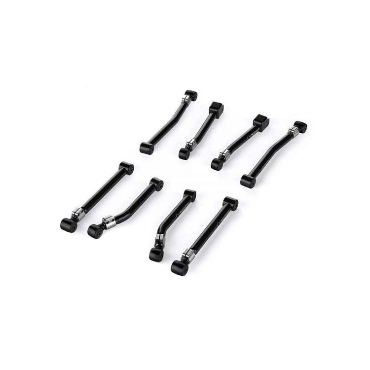 Justerbar kort länkarmssats TeraFlex Alpine Flexarm för höjning 2-4" för Jeep Wrangler JK 2-dörrars 2007-2018 m.fl.