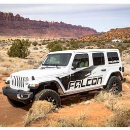 Justerbar kort länkarmssats TeraFlex Alpine för höjning 0-4,5" för Jeep Wrangler JL 2-dörrars 2018- m.fl. - 2