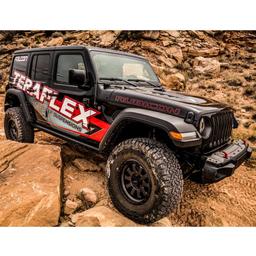 Justerbar kort länkarmssats TeraFlex Alpine för höjning 0-4,5" för Jeep Wrangler JL 2-dörrars 2018- m.fl. - 3