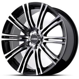 ABS Wheels 314 alloy wheel in Black, 16""
