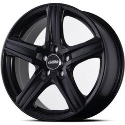 ABS Wheels 302 alumiinivanne, Musta, 16""