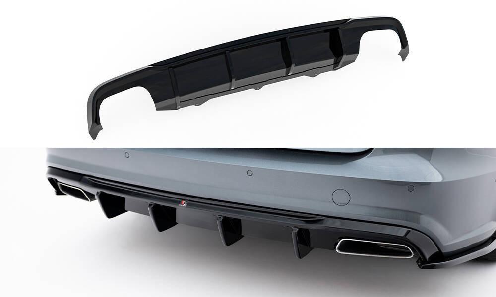 Blanksvart Diffusor Audi A6 /S6 C7 4G