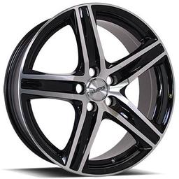 ABS Wheels 302 alumiinivanne, Musta, 17""