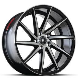 Platinum Wheels P5 aluminiumfälg i Svart, 17""