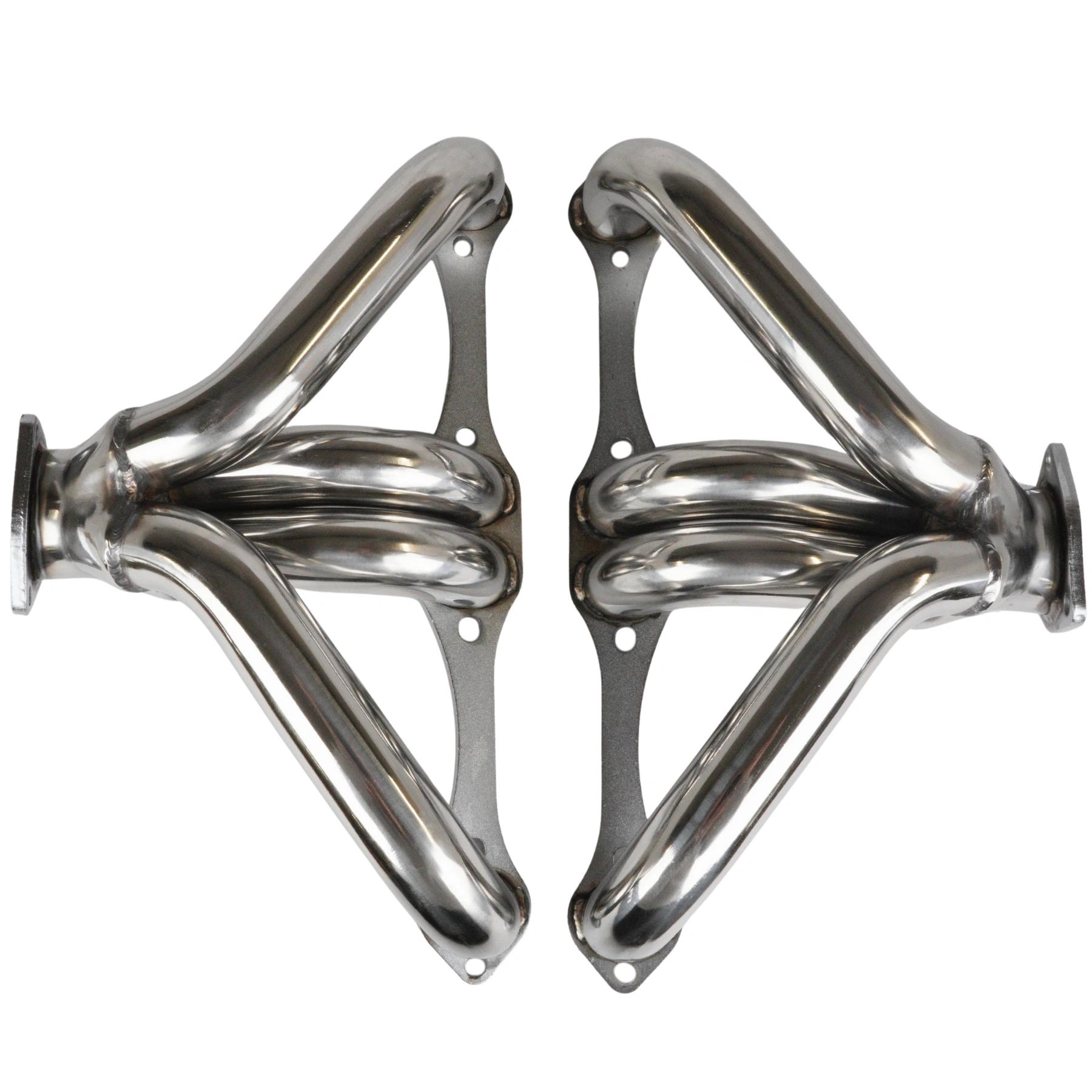 Udstødningsmanifold Small Block Chevy (SBC) "Block Huggers" Slim