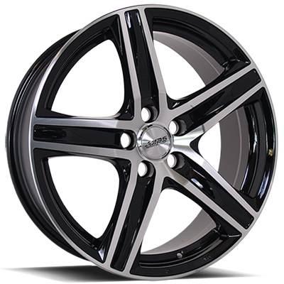 ABS Wheels 302 alumiinivanne, Musta, 18""