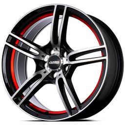 ABS Wheels 346 alloy wheel in Black, 18""