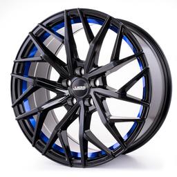 ABS Wheels 334 alumiinivanne, Musta, 18""