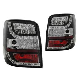 Svarta LED-Baklyktor VW Passat 3BG Variant 2000-2005