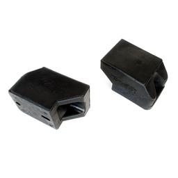 Bakre lower genomslagsstopp anslagsplatta förlängning sats 2,75" TeraFlex SpeedBump för Jeep Wrangler JK 2-dörrars 2007-2018 m.fl.