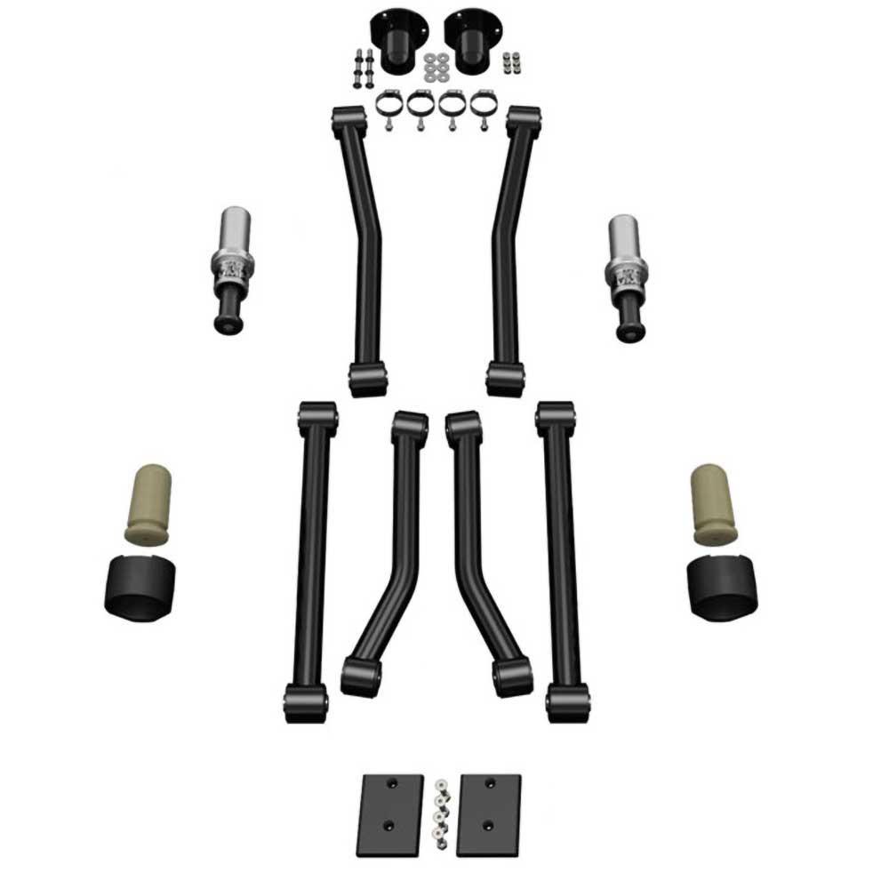 Länkarm och SpeedBump sats TeraFlex Sport höjning 3" för Jeep Wrangler JK 2-dörrars 2007-2018 m.fl.