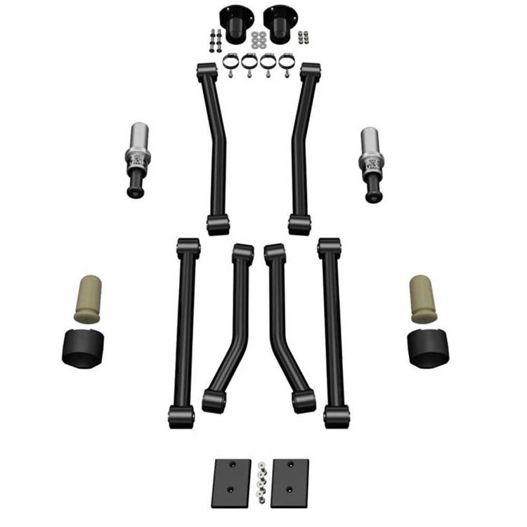 Länkarm och SpeedBump sats TeraFlex Sport höjning 3" för Jeep Wrangler JK 2-dörrars 2007-2018 m.fl.