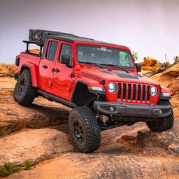 Bakre lower genomslagsstopp anslagsplatta mellanlägg sats TeraFlex SpeedBump höjning 0,5" för Jeep Gladiator JT 2020- - 2