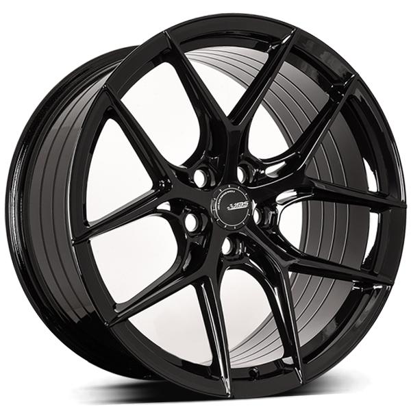 ABS Wheels F5 alumiinivanne, Musta, 19""