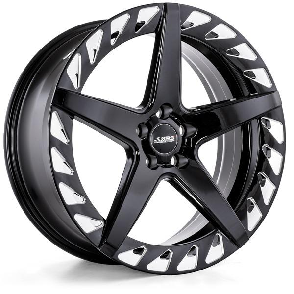 ABS Wheels AERO aluminiumfälg i Svart, 19""