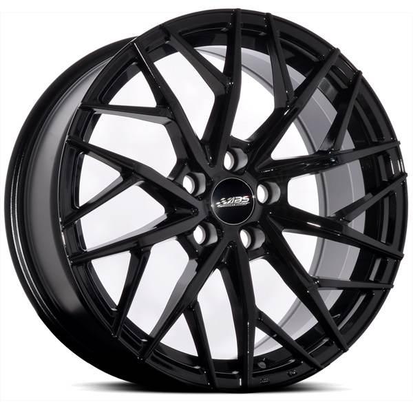 ABS Wheels 334 alumiinivanne, Musta, 19""