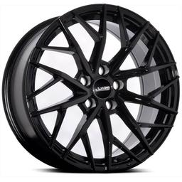 ABS Wheels 334 alumiinivanne, Musta, 19""