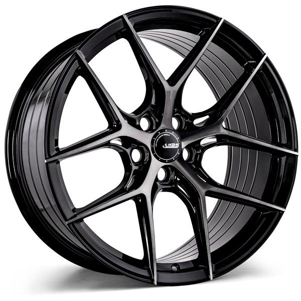 ABS Wheels F5 alumiinivanne, Musta, 19""