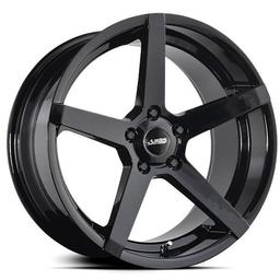 ABS Wheels 355 alumiinivanne, Musta, 19""