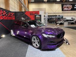 Imaz Wheels FF6 Silver alloy wheel mounted on car in an atmospheric setting