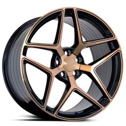 ABS Wheels F16 aluminiumsfelg i Bronse, 19""
