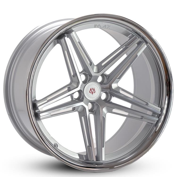 Imaz Wheels FF6 alumiinivanne, Hopea, 19"