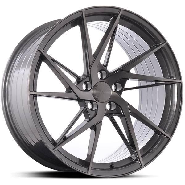 ABS Wheels F23 alumiinivanne, Harmaa, 20""