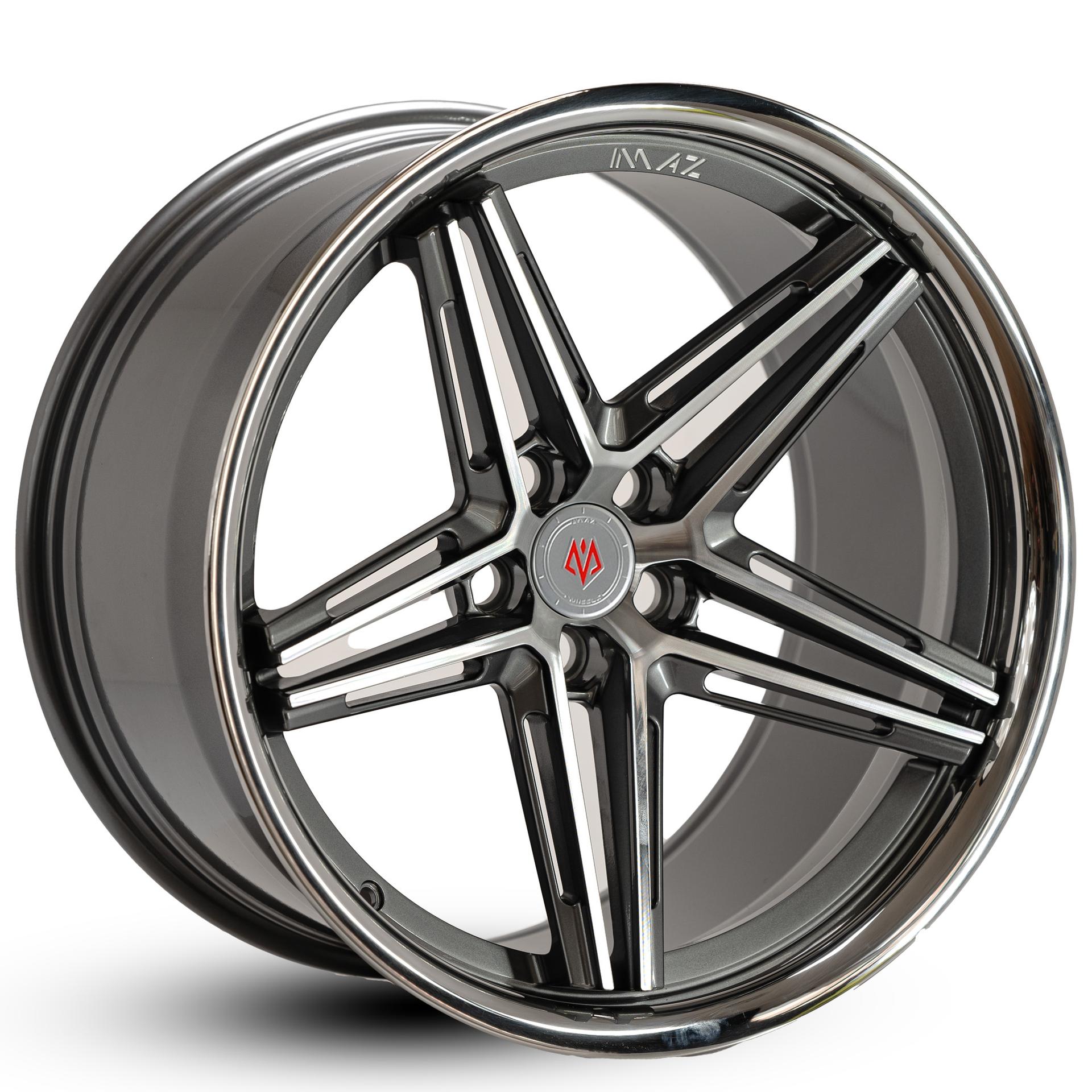Imaz Wheels FF6 alumiinivanne, Harmaa, 20"