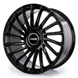 ABS Wheels ABS alumiinivanne, Musta, 20""