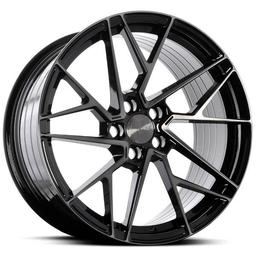 ABS Wheels F28 alumiinivanne, Musta, 20""