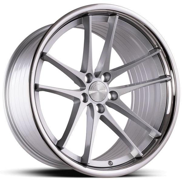 ABS Wheels F66 alumiinivanne, Hopea, 20""