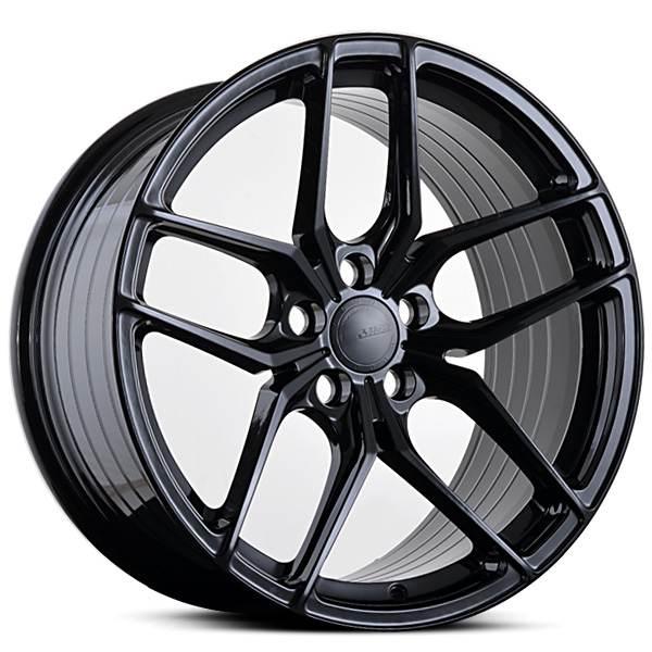ABS Wheels F17 alumiinivanne, Musta, 20""